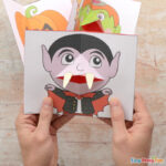 Pop Up Halloween Cards Templates