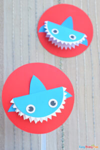 Paper Shark Pop Up Card - Easy Peasy and Fun