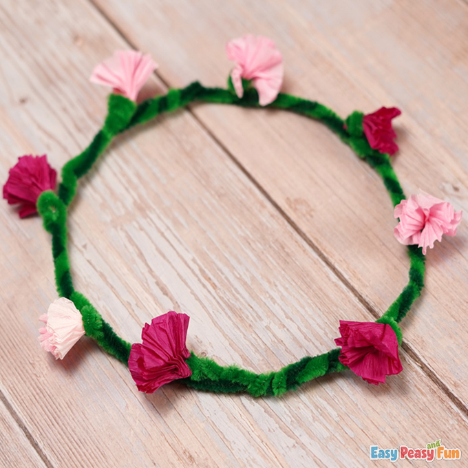 Pipe Cleaners Head Wreath Easy Peasy And Fun Pipe Cleaners Head Wreath Easy Peasy And Fun