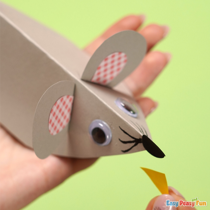 Easy Paper Mouse Craft
