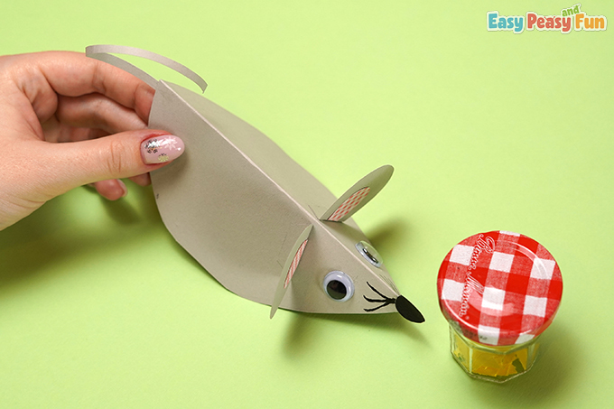 Paper Mouse Craft for Kids
