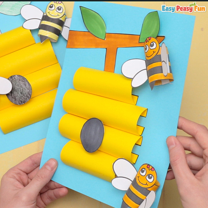 Beehive Paper Craft