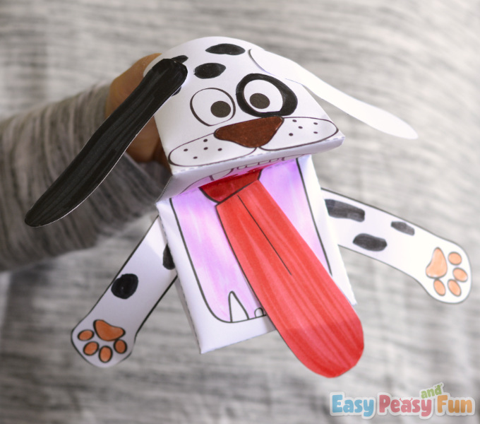 Puppy Printable Doll
