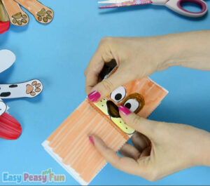 Dog Puppet Printable Template - Easy Peasy and Fun