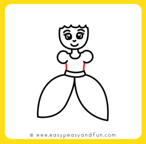 How to Draw a Princess - Step by Step Drawing Tutorial - Easy Peasy and Fun