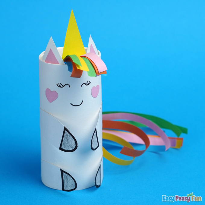 Unicorn Paper Roll Craft to Make