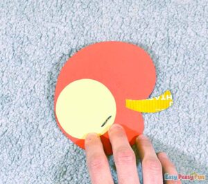 Worm in Apple Paper Craft - Easy Peasy and Fun