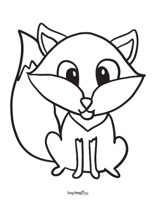 fox coloring