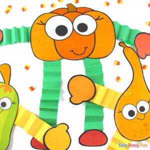 Paper Pumpkin Fall Craft