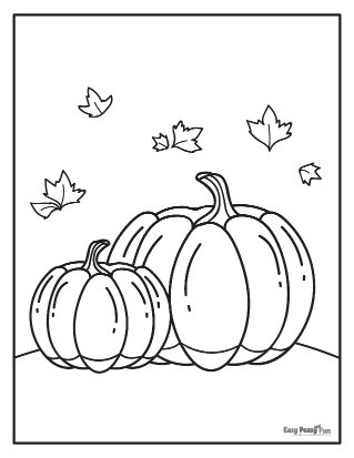 Leaves and Pumpkins