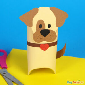 Surprise Dog Paper Roll Craft