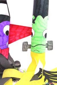 Printable Halloween Windsocks - Easy Peasy and Fun