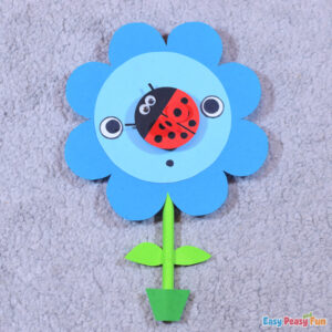 Paper Ladybug Spring Craft