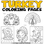 Turkey Coloring Sheets