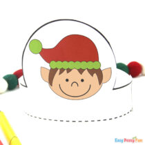 Printable Christmas Headbands Paper Craft