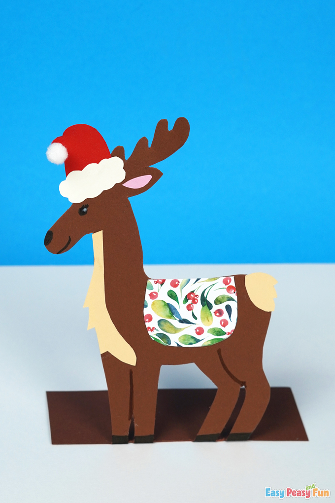 DIY Reindeer Paper Craft