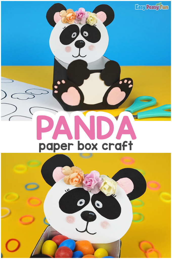 Panda Paper Box Craft