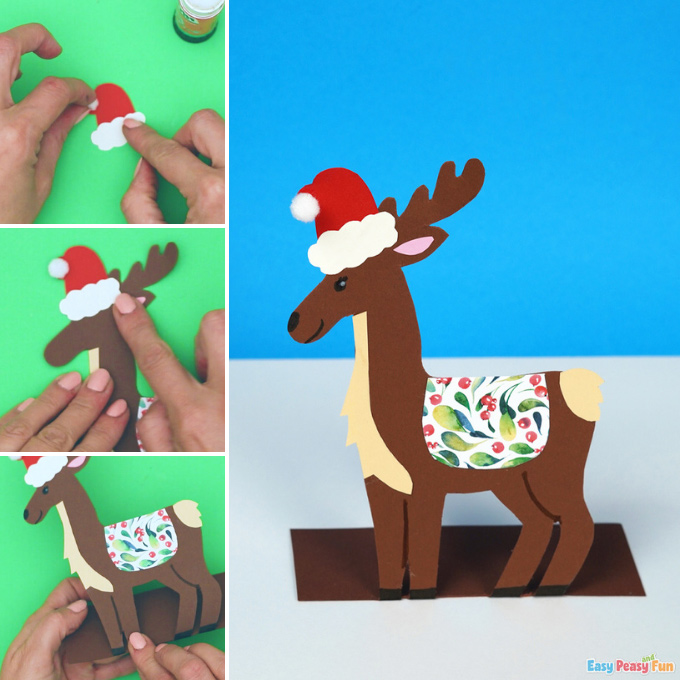 Reindeer Paper Craft Idea