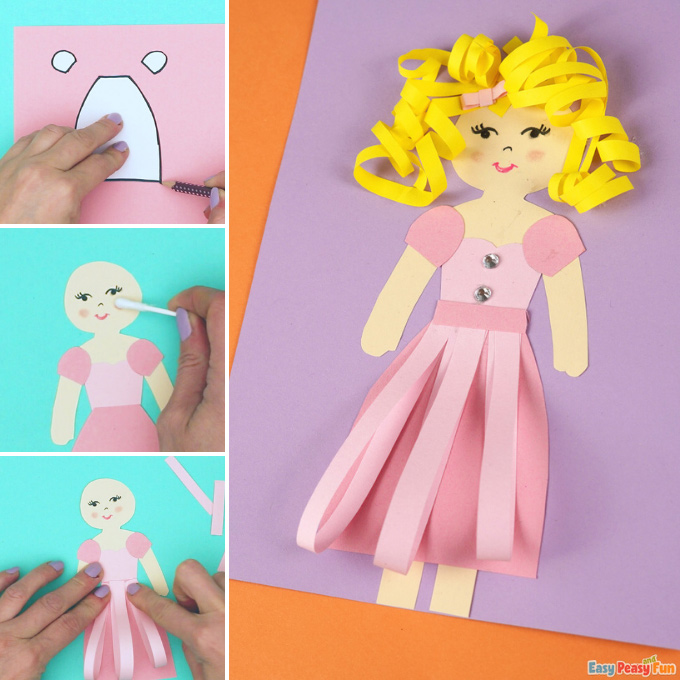 Princess Paper Craft Idea