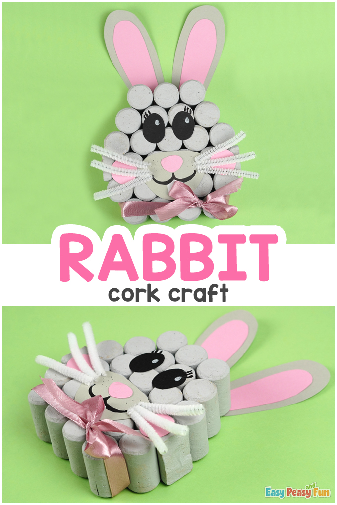 Cork Rabbit Craft