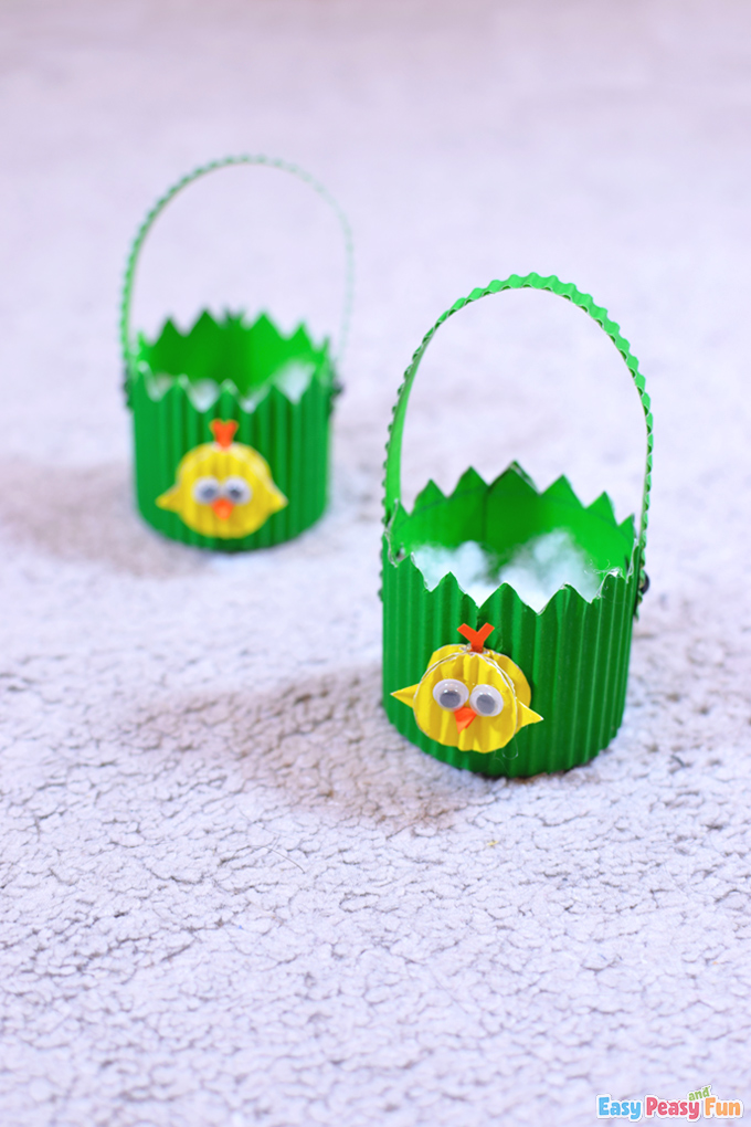 DIY Easter Basket Paper Craft