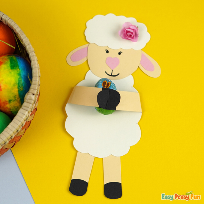 DIY Easter Sheep Paper Craft