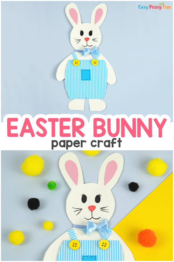 Easter Bunny Paper Card