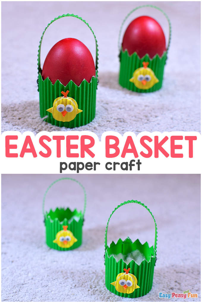 Easter Paper Basket Craft