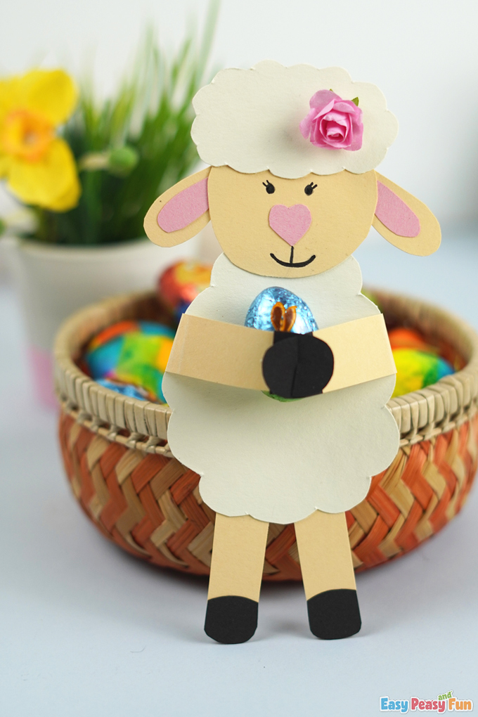 Easter Sheep Paper Craft