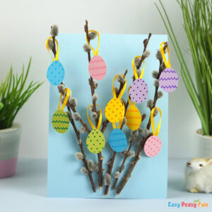 Paper Easter Egg Ornament