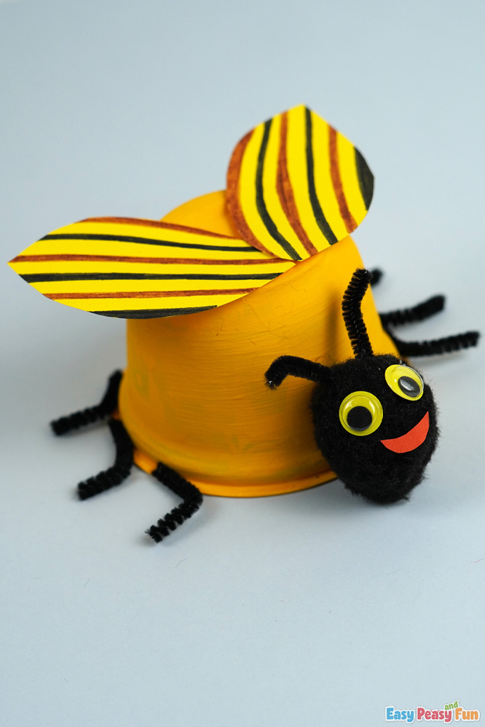 Clay Pot Bee Craft
