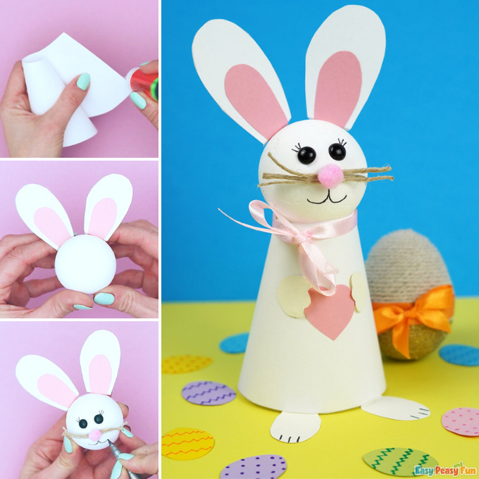 Cute Easter Bunny Craft Idea