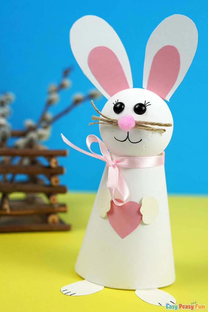 Cute Easter Rabbit Craft