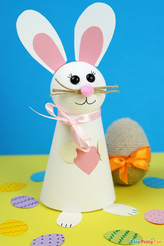 DIY Cute Easter Bunny Craft