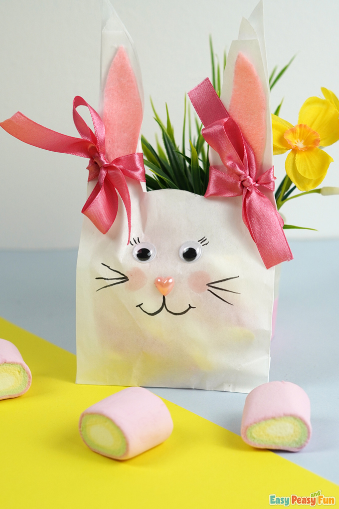 DIY Paper Bag Rabbit