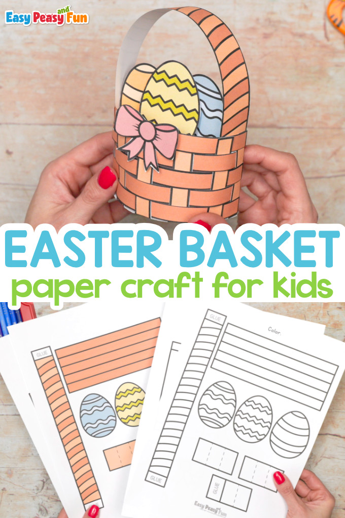 Easter Basket Paper Craft