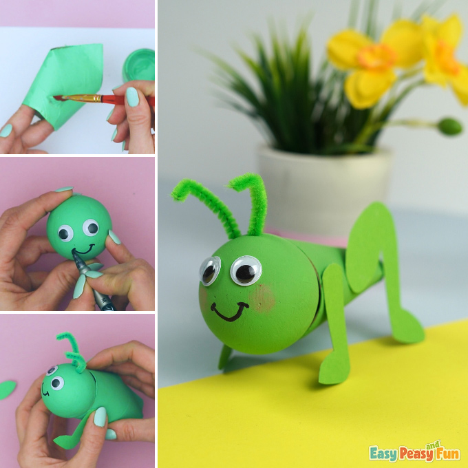 Grasshopper Craft Idea