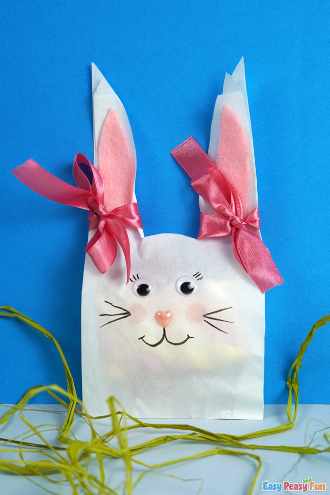 Bunny Easter Craft Paper Bag