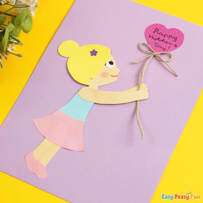DIY Happy Mothers Day Paper Craft