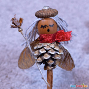 DIY Fairy Pinecone Craft