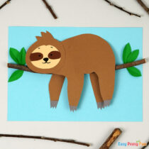 Sloth on a Branch Craft