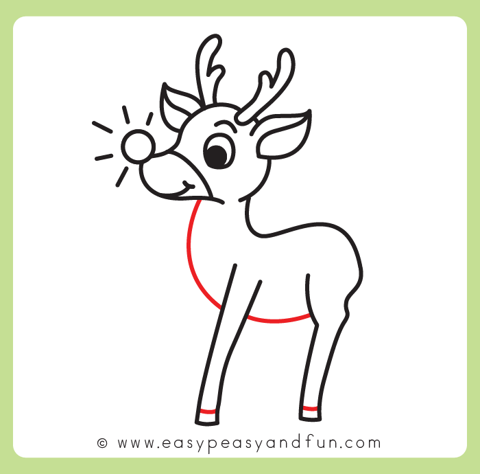 Santa Claus and Reindeer Drawing by CSA Images - Pixels