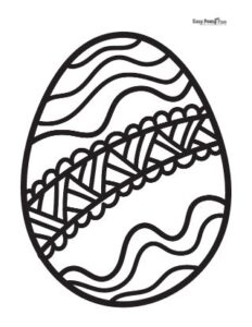 Easter Coloring Pages – 30 Printable Coloring Pages - Easy Peasy and Fun