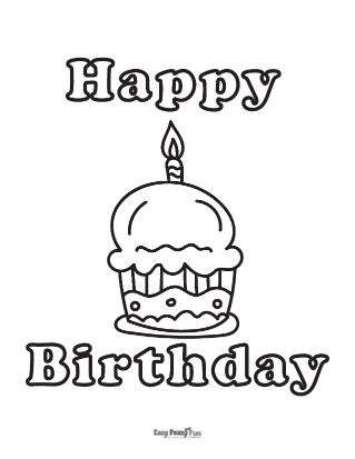 Happy Birthday Cupcake