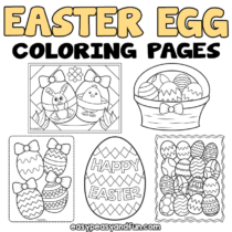 Easter Egg Coloring Pages – 30 Printable Coloring Pages