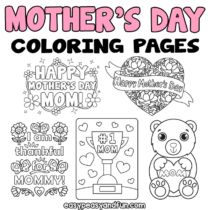 Mother’s Day – Mother’s Day Coloring Pages