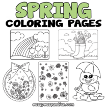 Spring Coloring Pages – 30 Printable Coloring Pages