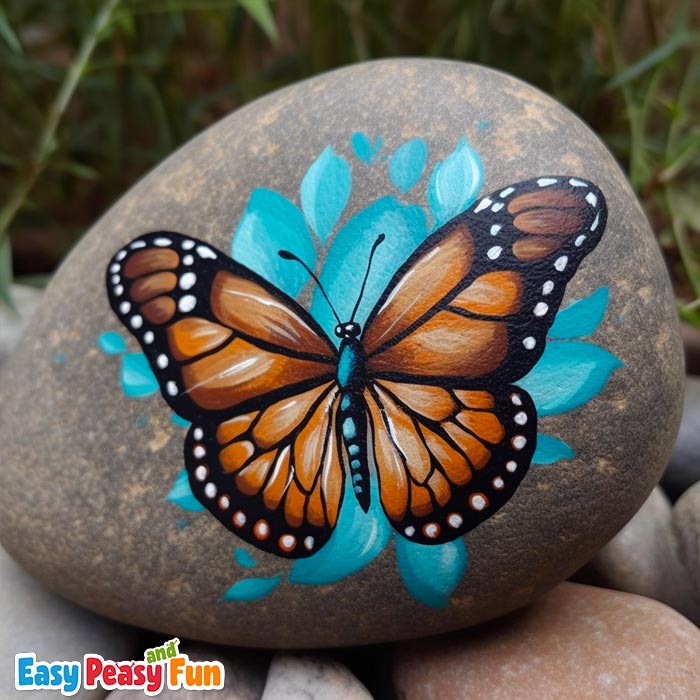 easy stone painting