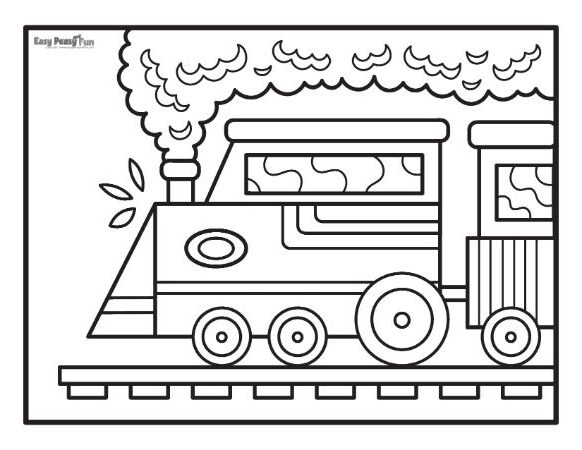 Coloring of a train