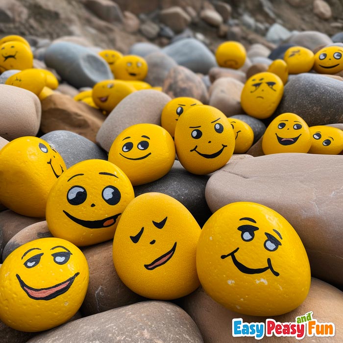 Emoji stones